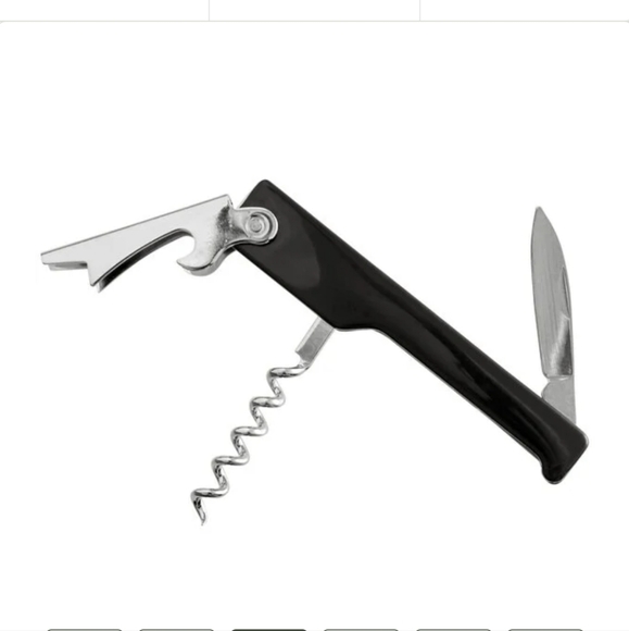 Mulholland Brothers Leather Wine Carrier with all in one bottle opener - Picture 12 of 12